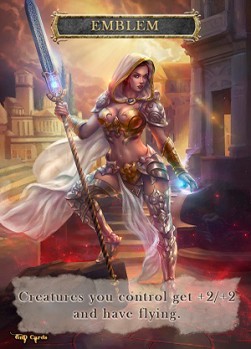 Elspeth, Sun's Champion Emblem (V.2)