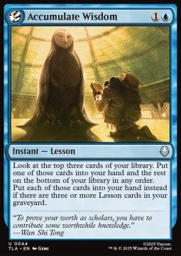 Accumulate Wisdom