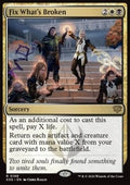 Fix What's Broken