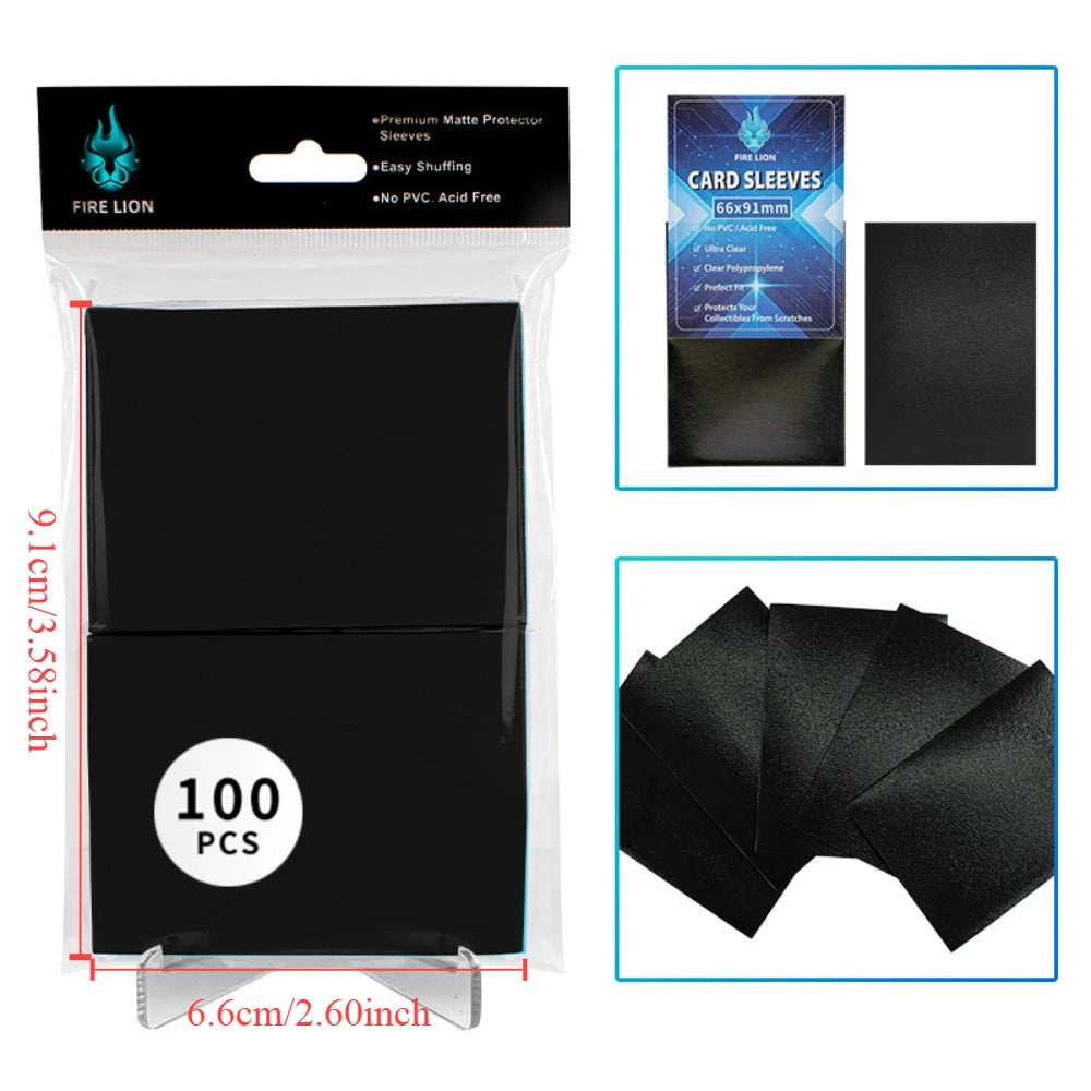 Fundas de colores para cartas Magic · 100 uds · 13 colores · TCG, Pokémon