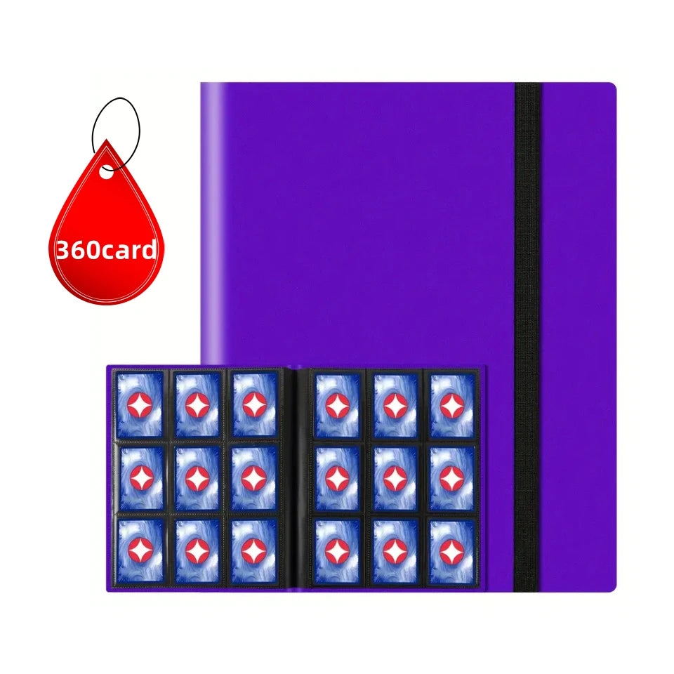 Álbum para cartas TCG 360 cartas · 9 bolsillos · Magic, Pokémon, Yu-Gi-Oh