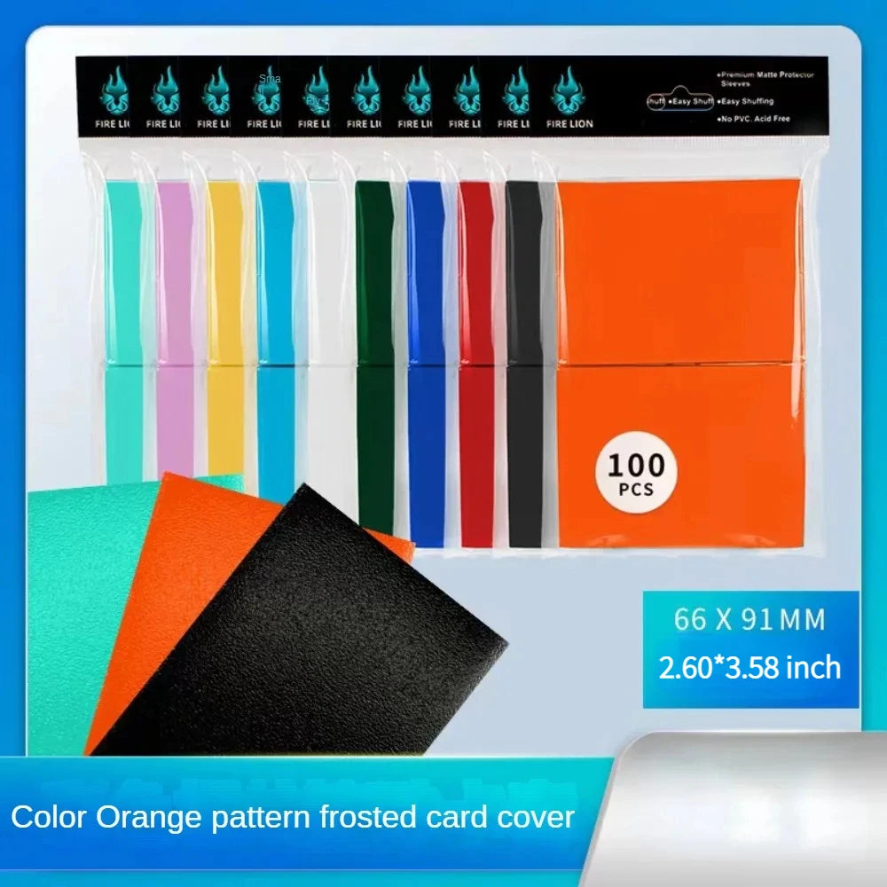 Fundas de colores para cartas Magic · 100 uds · 13 colores · TCG, Pokémon