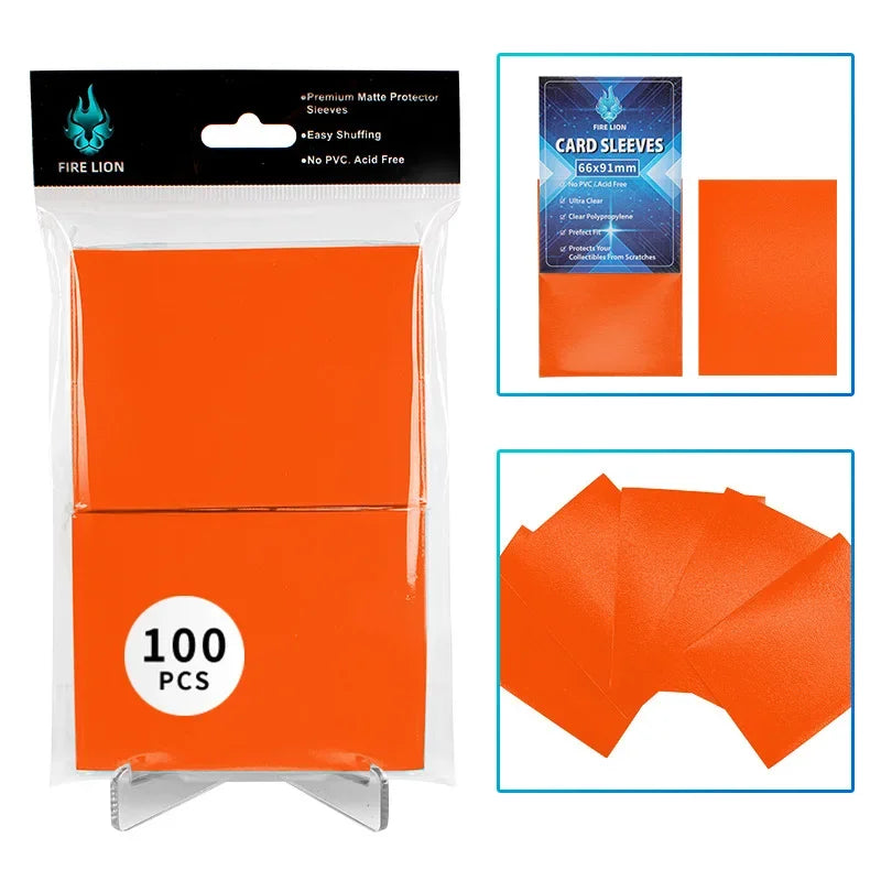 Fundas de colores para cartas Magic · 100 uds · 13 colores · TCG, Pokémon