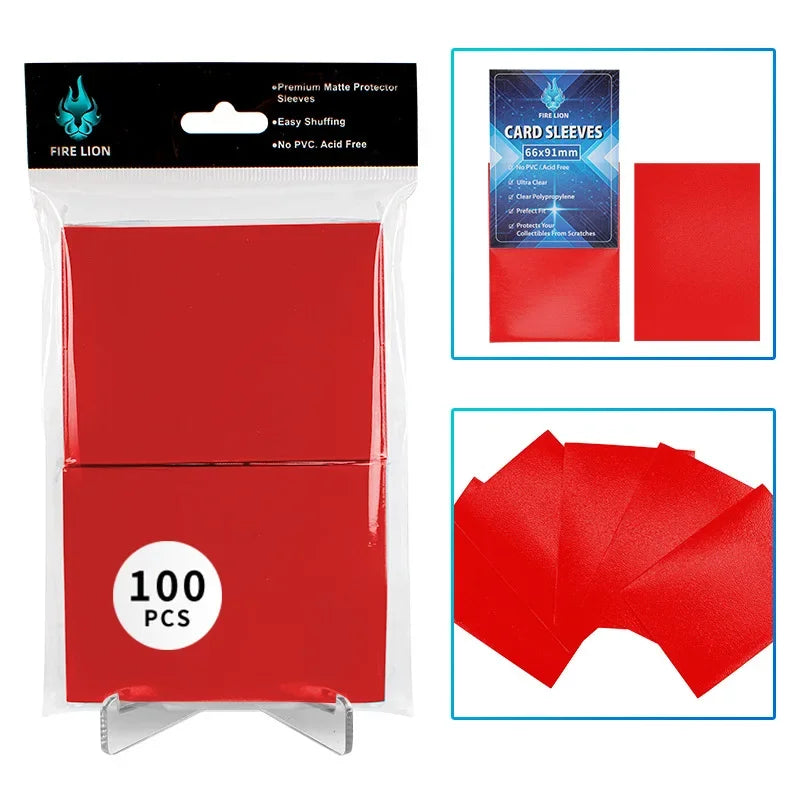 Fundas de colores para cartas Magic · 100 uds · 13 colores · TCG, Pokémon