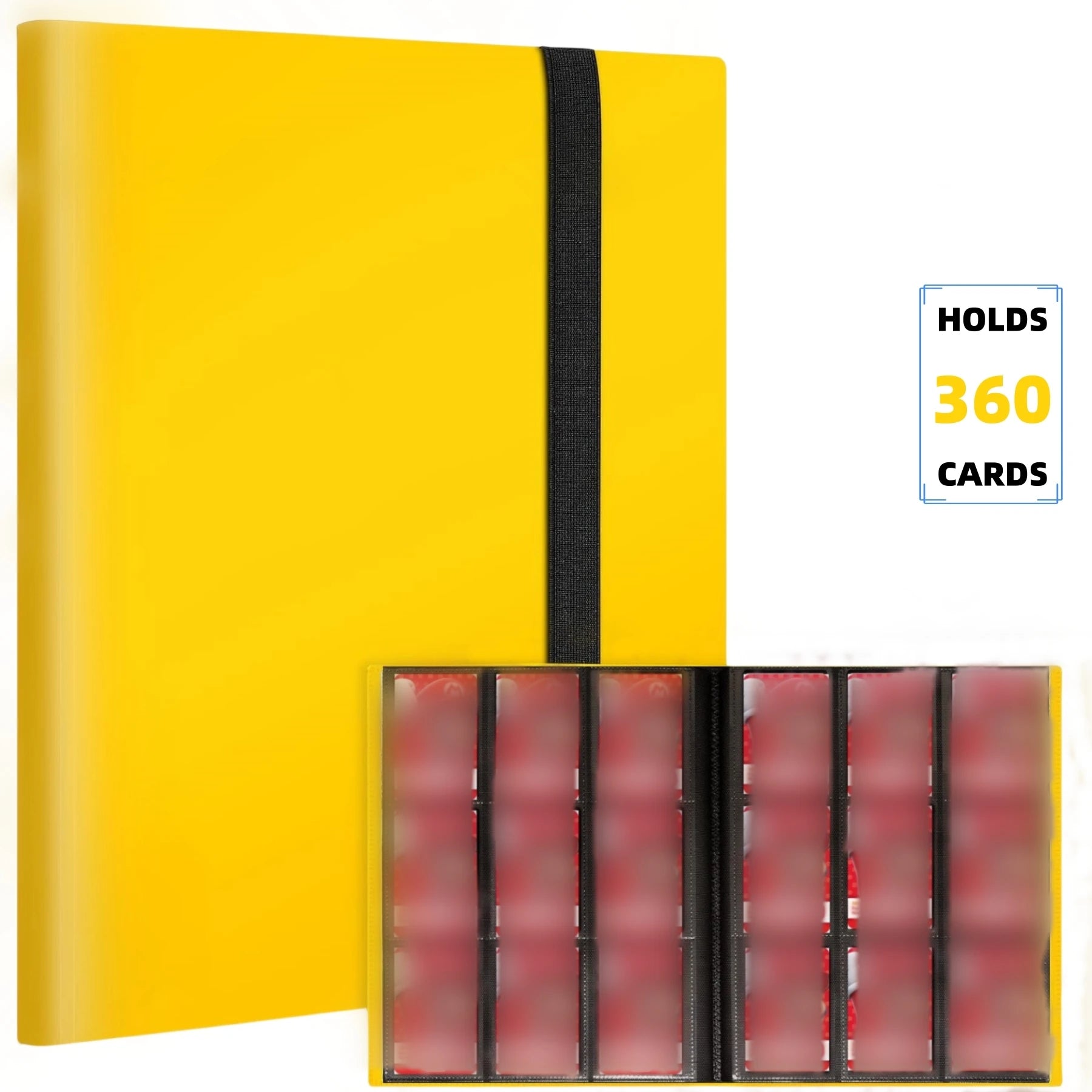 Álbum para cartas TCG 360 cartas · 9 bolsillos · Magic, Pokémon, Yu-Gi-Oh