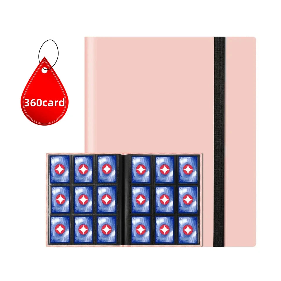 Álbum para cartas TCG 360 cartas · 9 bolsillos · Magic, Pokémon, Yu-Gi-Oh