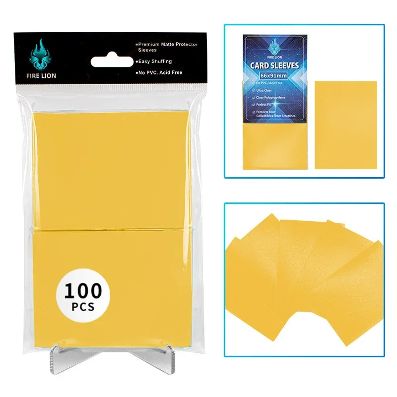 Fundas de colores para cartas Magic · 100 uds · 13 colores · TCG, Pokémon